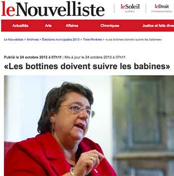 Comprendre l'expression québécoise Les bottines doivent suivre les babines