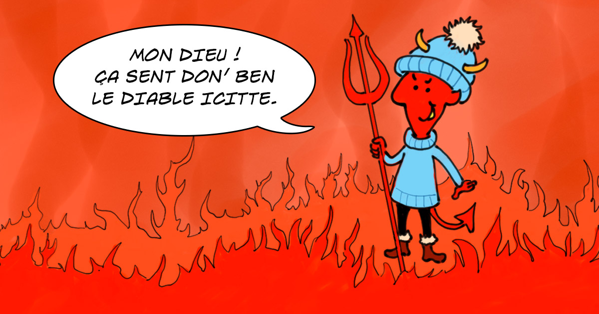 Le diable dans les expressions québécoises Le diable dans les expressions québécoises