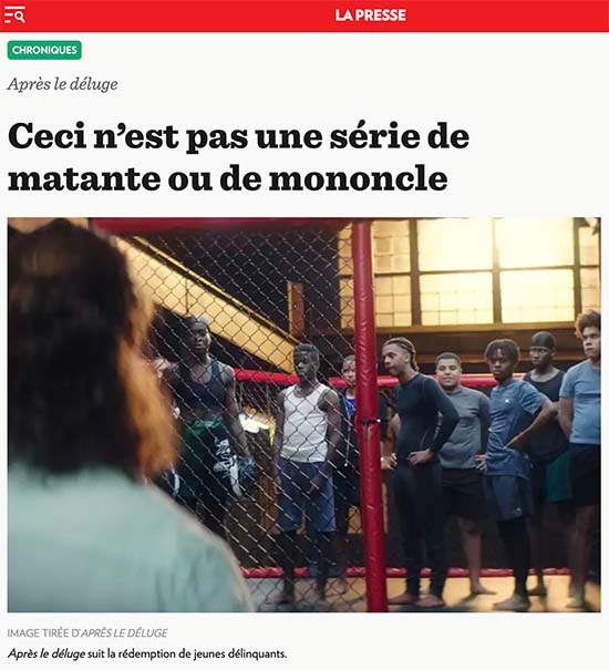 Ceci n'est pas une série de matante et de mononcle